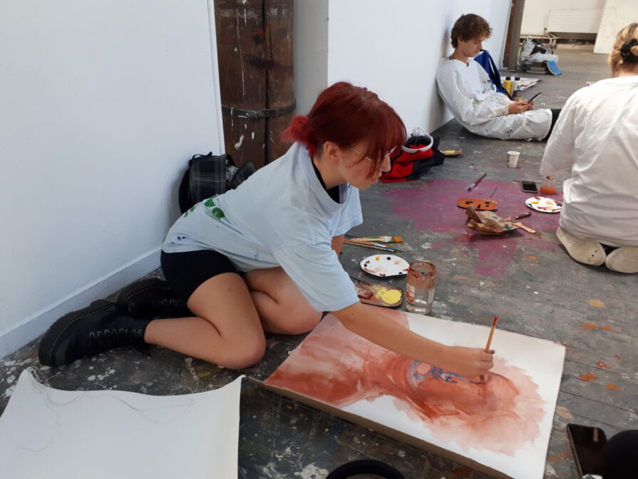 Atelier d'initiation peinture_CPES-CAAP_Promo 2023-24