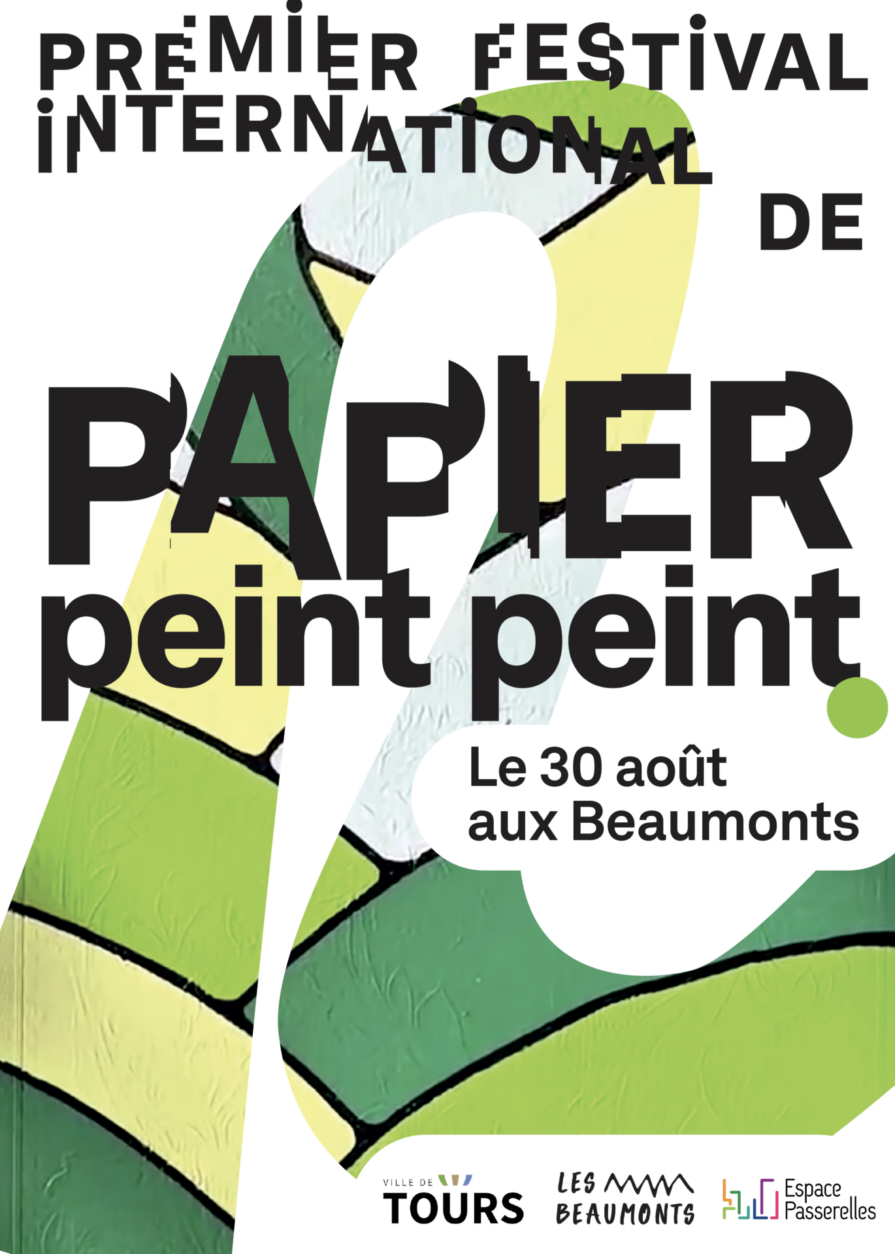 1er festival international de papier peint peint